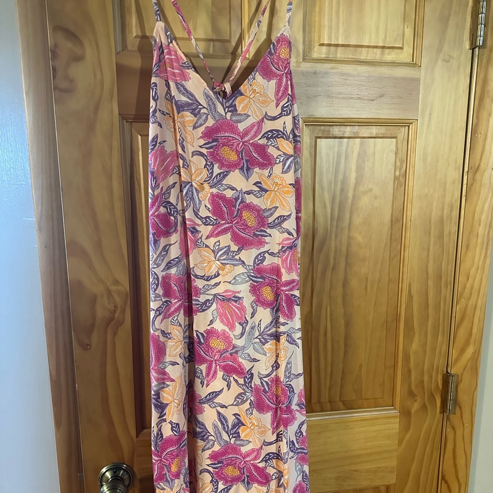 maxi floral old navy dress